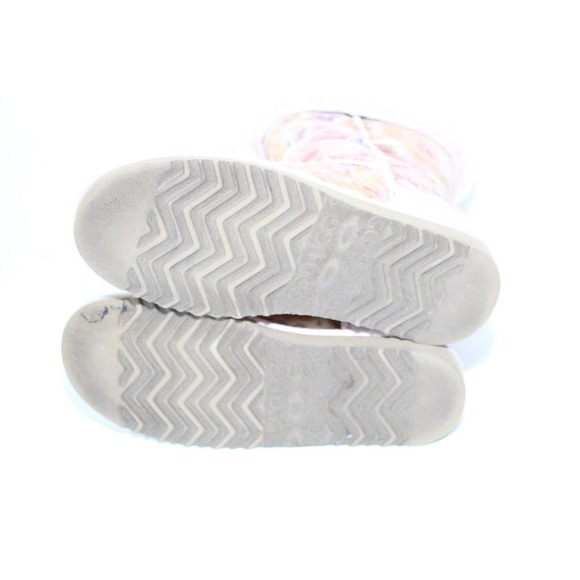 UGG Classic Tall Romantic Floral Leather Suede Sheepskin Lined Boot W 6 H13912 - Picture 11 of 12